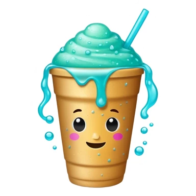 baja blast in a tacobell cup sticker