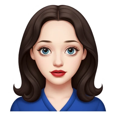 Kat Dennings real features sticker