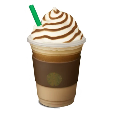 Starbucks frappucino sticker