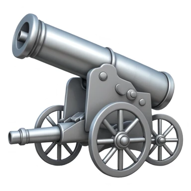A cannon for Arsenal FC sticker