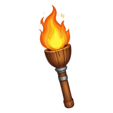 Survivor style torch sticker