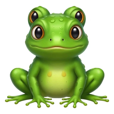 Bad bunny frog sticker