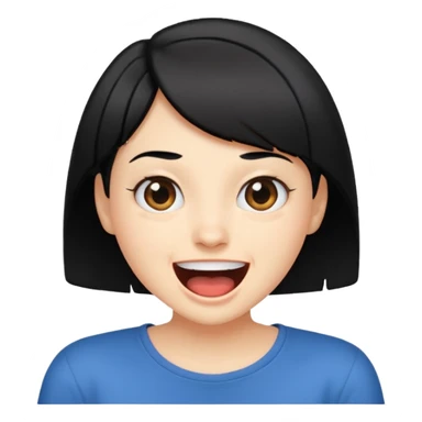 Draw IShowSpeed with short black hair, expressive wide-open mouth & hyped reaction look. sticker