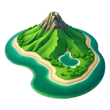 shape of taiwan island sticker