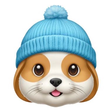 Winter Beanie Pet sticker