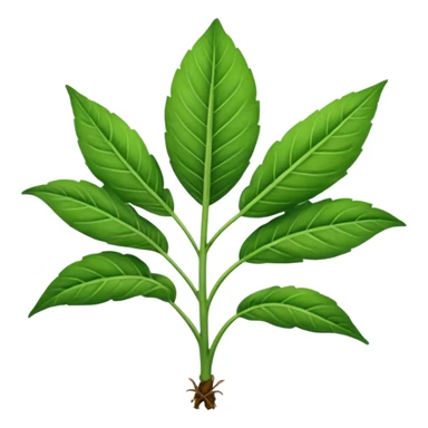 tobacco plant sticker