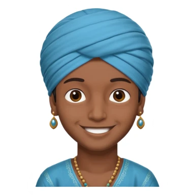 indian turban  boy sticker