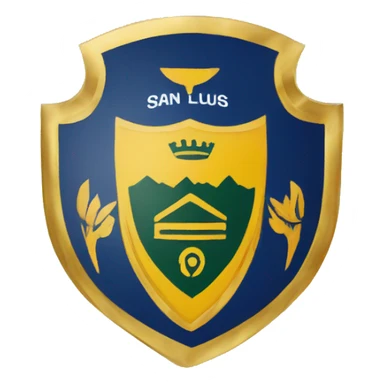 escudo club san luis rugby sticker