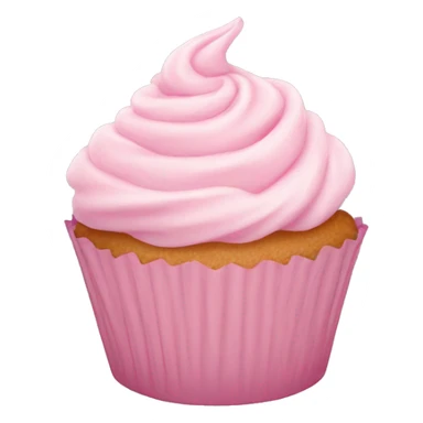 pastel pink cupcake  sticker