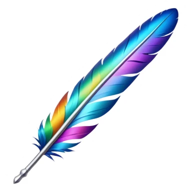 Feather Fletching sticker