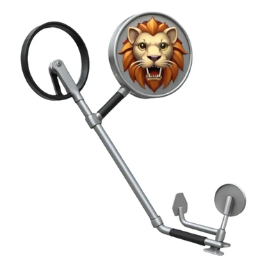 Manticore metal detector sticker