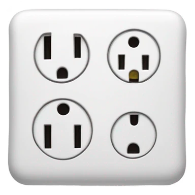 two seperate plugges sticker