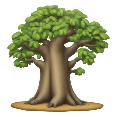 baobab tree sticker