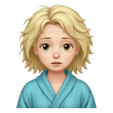 Tired overwhelmed mama sticker