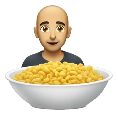 Zemmour qui mange sticker