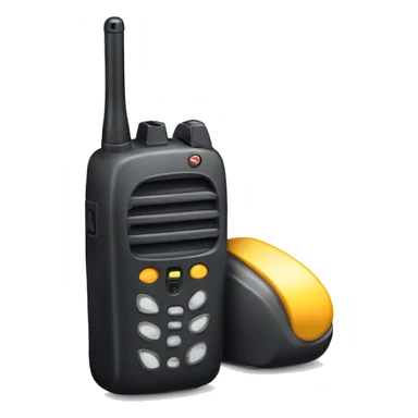 Walkie talkie sticker