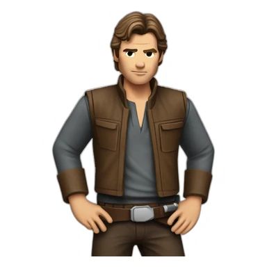 han solo sticker