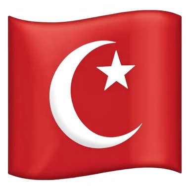 Flag of the ottoman empire sticker