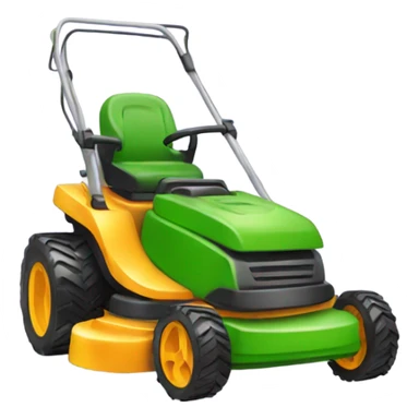 Lawn mower  sticker