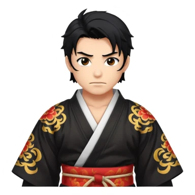 Demon slayer anime sticker