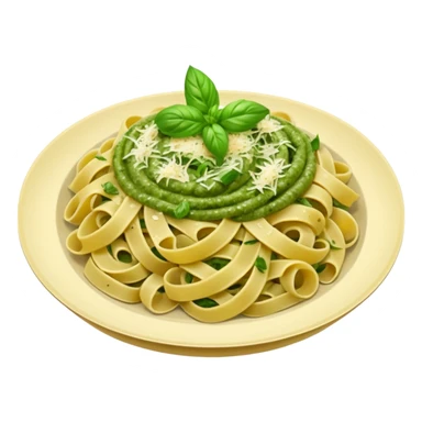Pesto pasta sticker
