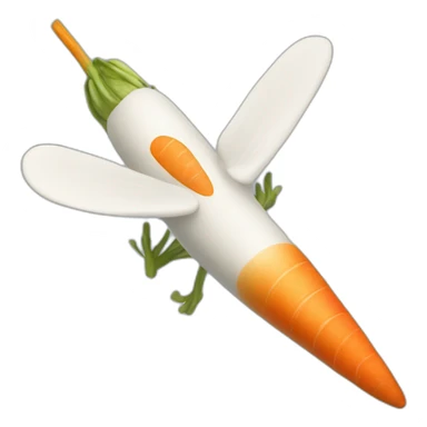 carotte volante sticker