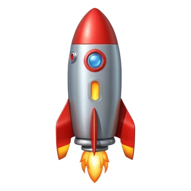 rocket booster sticker