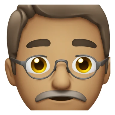 tired person editing sticker