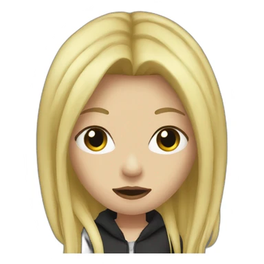 blonde-female-death-metal-vocalist sticker