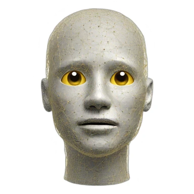 artificial intellegence neural network abstract sticker