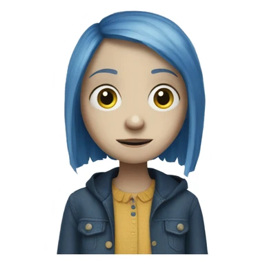 Coraline sticker