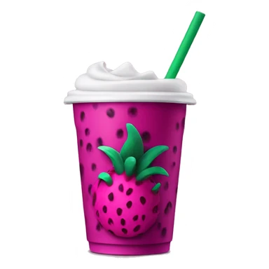 starbucks dragonfruit drink sticker
