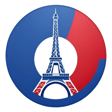create a PSG Club logo emoji sticker