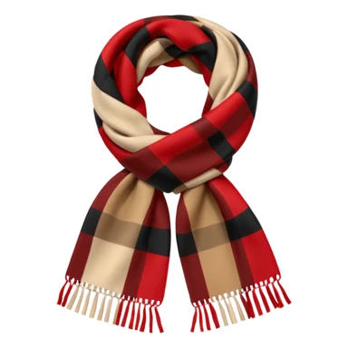 burberry scarf sticker