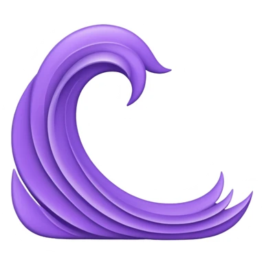 lavender Abstract Border Illustration
 sticker