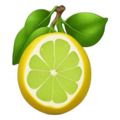 citron vert sticker