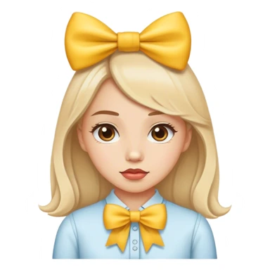 daddy’s girl bow sticker