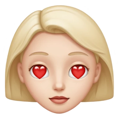 Teufel mit Herz Augen  sticker