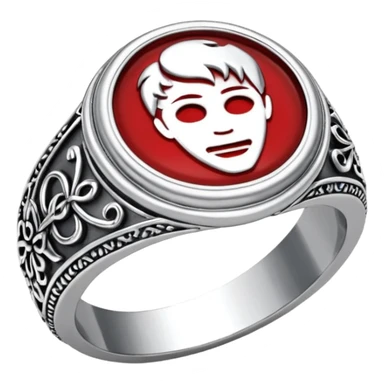 The vampire diaries Stefan ring sticker