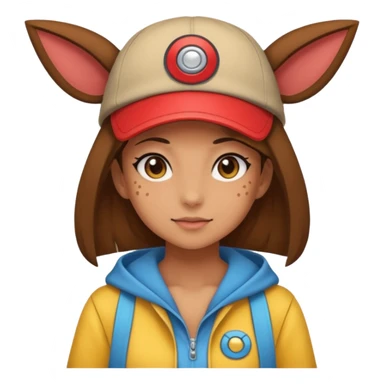 Pokemon girl sticker