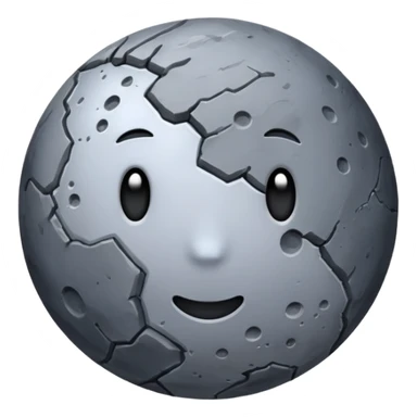 Realistic planet Mercury sticker