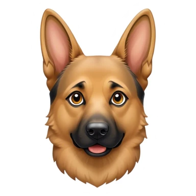 dog pastor aleman sticker