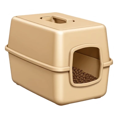 cat litter box sticker