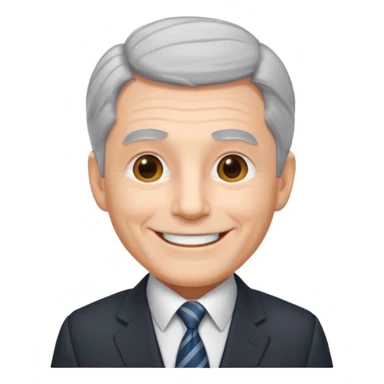 senior business man sticker