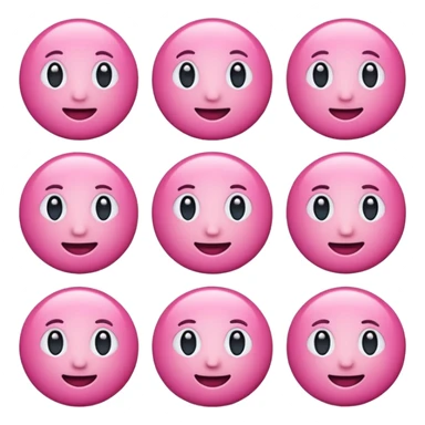 😈 questo emoji però rosa sticker