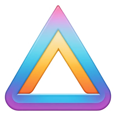 The background should be blue, and inside it should be a white straight line symbol sticker