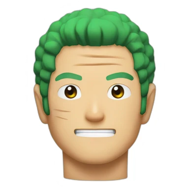 Roronoa zoro from one piece sticker