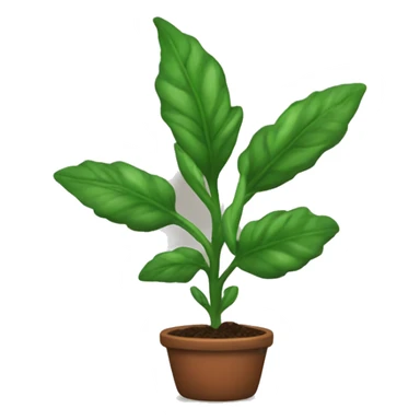 Spicy plant sticker