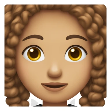 Un muchacho de piel clara cabello rizado y una chica morena de cabello lacio amor  sticker