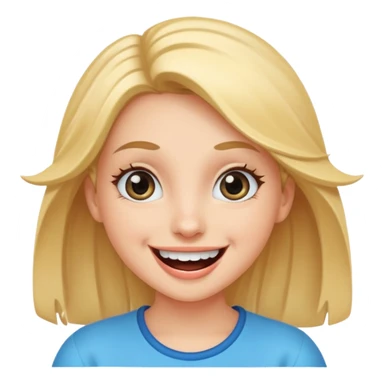 Девушка в диком восторге  sticker